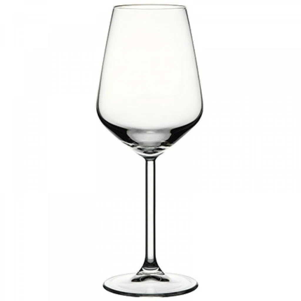 Pasabahce Set 6 Calici Allegra in Vetro – 34,5 cl – Eleganti per Vino, Acqua e Bevande – Design Classico, Lavabili in Lavastoviglie, Arredo Tavola