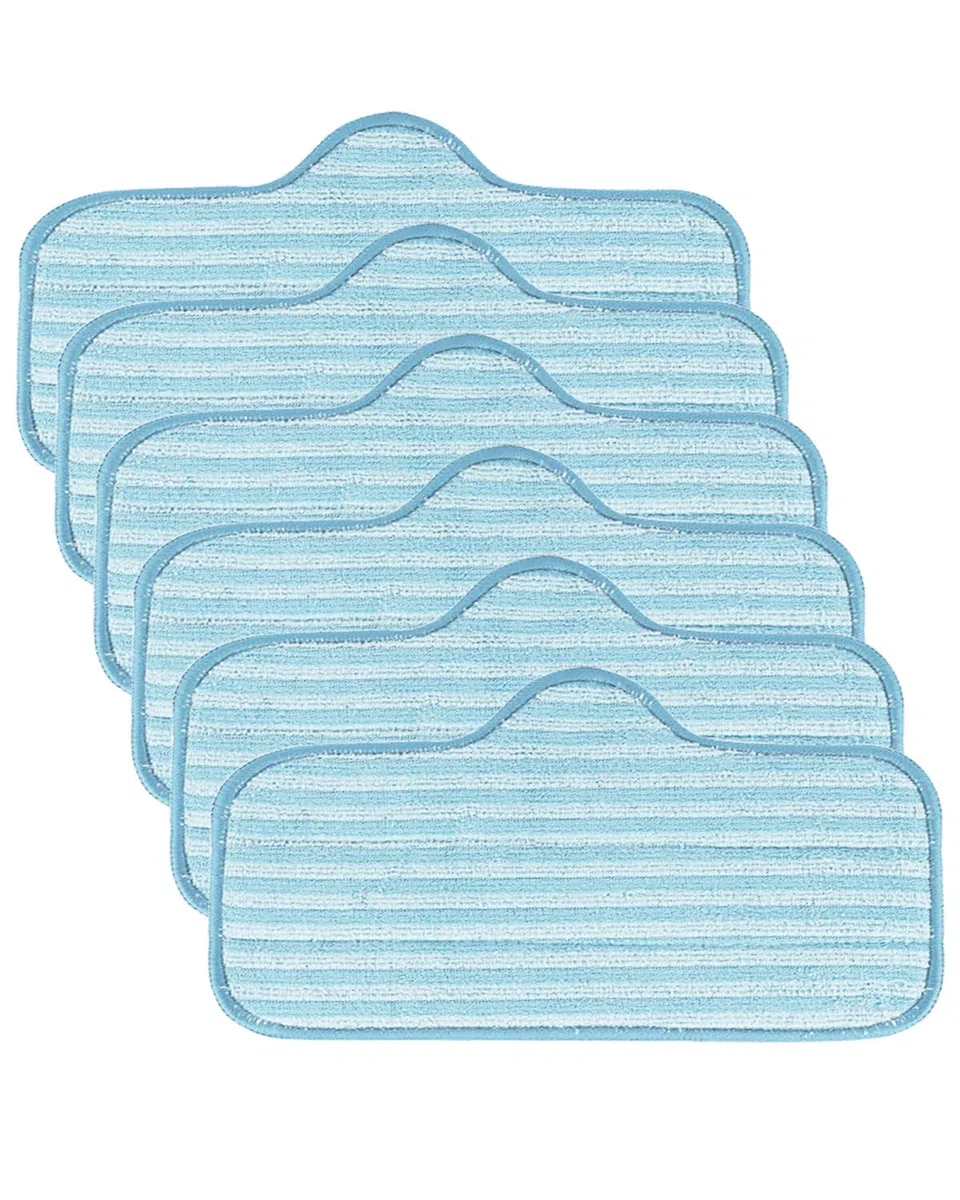 KEEPOW - Confezione da 6 cuscinetti in microfibra per pulizia, compatibili con Dupray Neat Steam Cleaner