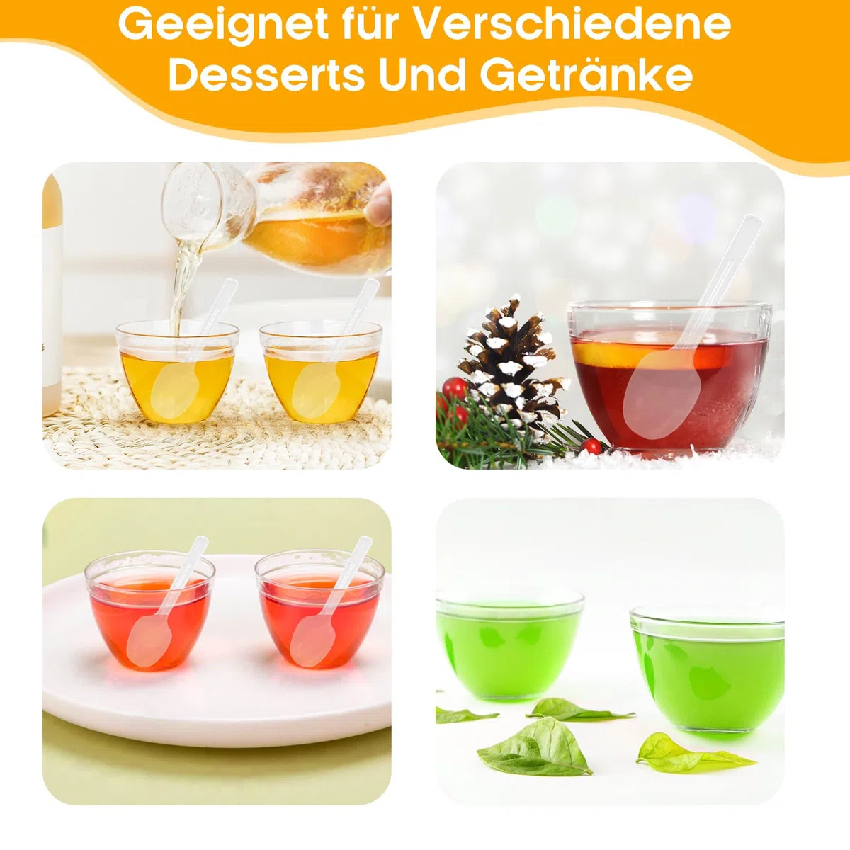 Sheryl&Rain 100 Tazze Bicchieri da Dessert in Plastica, 60ml Bicchierini Finger Food con Cucchiai,Tazze Da Dessert Trasparente, Coppette Gelato, Ciotoline Monoporzione Riutilizzabili per Mousse Budini