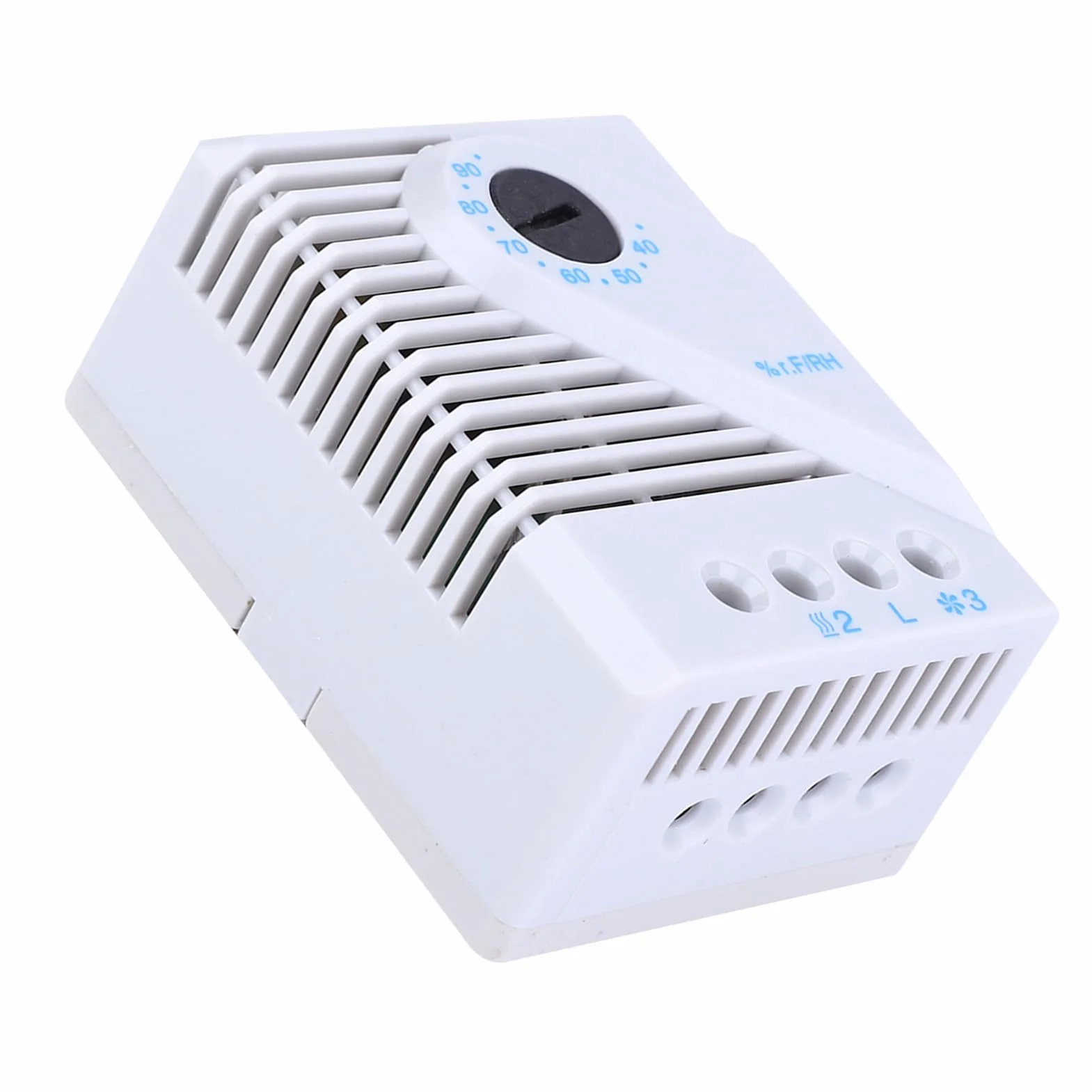 MFR012 Regolatore di umidità con Custodia in Materiale PC per Regolatore di umidità per Mobile TV, Slot per Guida Posteriore Terminale a 2-3 Poli, Elevata Resistenza Meccanica,