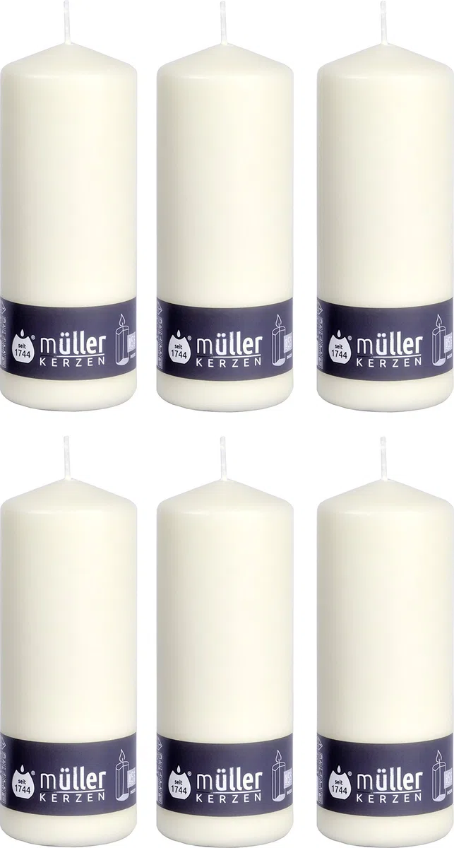 Müller Kerzen 2011807038 - Candele, Colore: Vaniglia