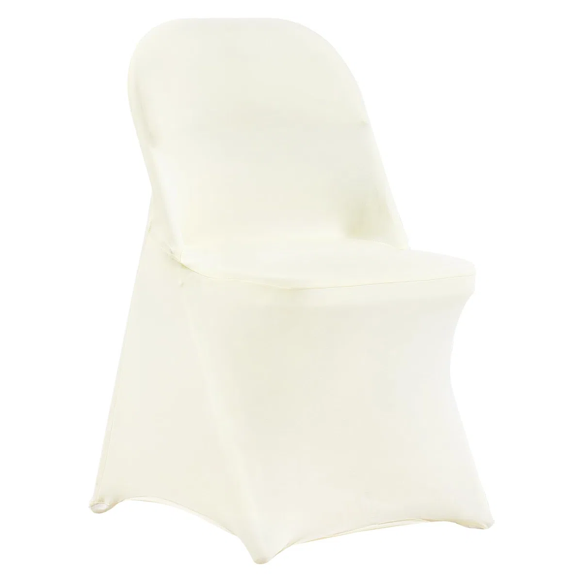 VEVOR Coprisedie Pieghevoli in Spandex Elasticizzato, Coprisedie Universali, Fodere Protettive Lavabili Rimovibili, per Matrimoni, Vacanze, Banchetti, Feste, Feste, Sala da Pranzo (50 Pezzi Bianco Avo
