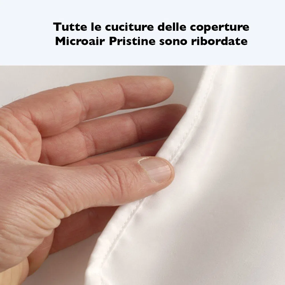 MICROAIR Pristine Zero Copricuscino Barriera Antiacaro Standard cm 50x80