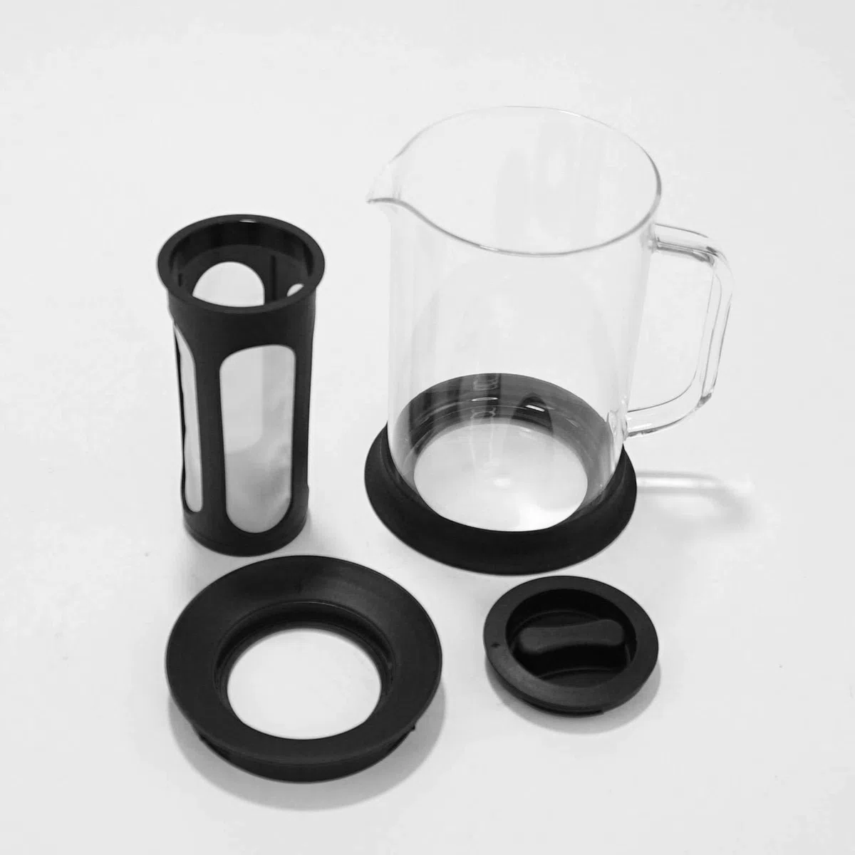 Confezione Caraffa d'acqua filtrante da 1,5 litri con un binchotan di bambù naturale Offert| carbone attivo 100% Bio Purificazione naturale dell'acqua Potabile del rubinetto