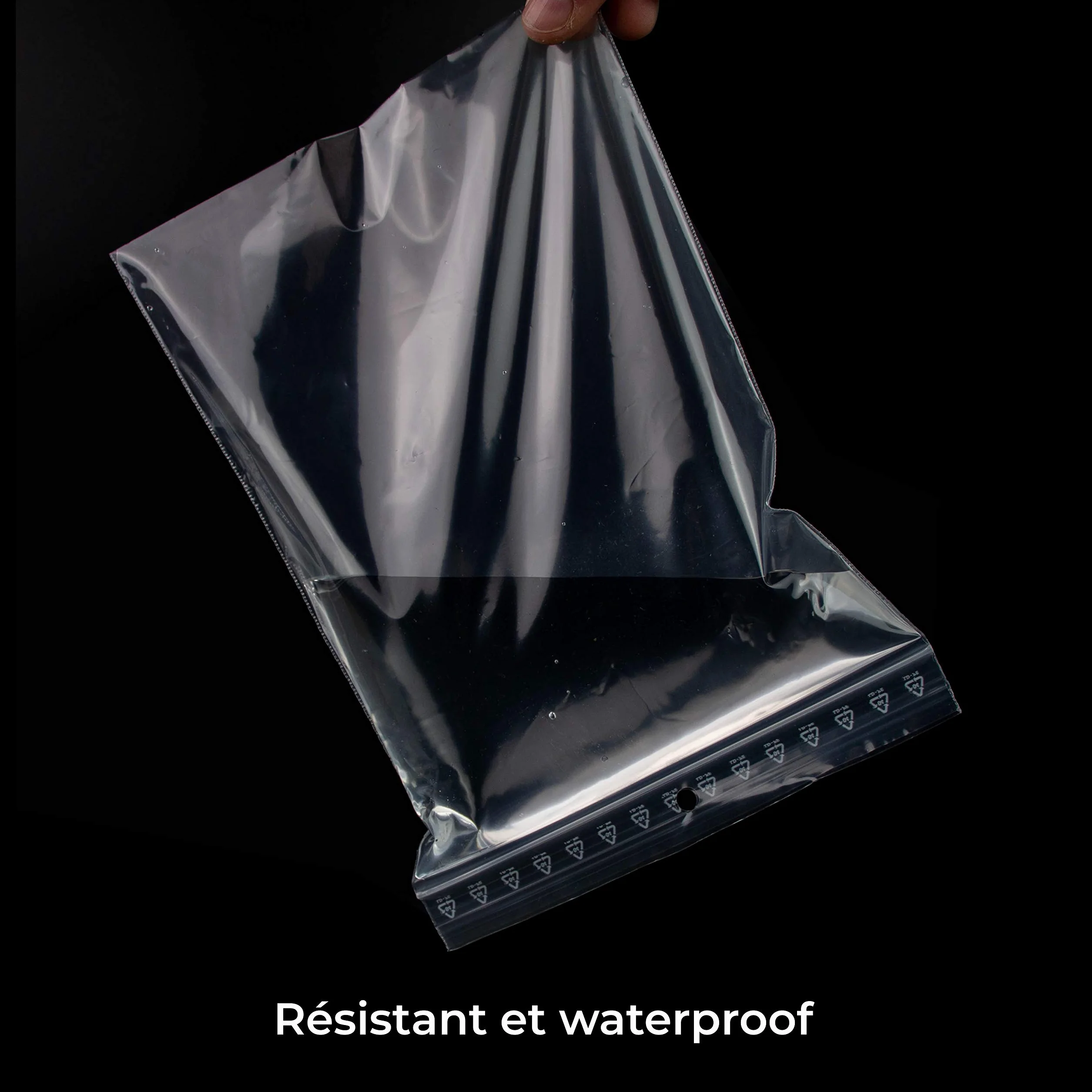 Lotto di 1000 Buste Trasparenti con Chiusura a Zip - Plastica Alimentare (8 x 12 cm)