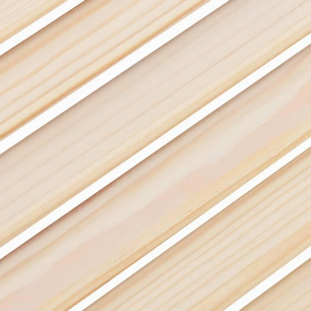 vidaXL Anta con Design a Lamelle 39,5x29,5 cm in Legno di Pino, Porta della mobilia, Porta dell'Armadio, Pannello a lamelle in Legno