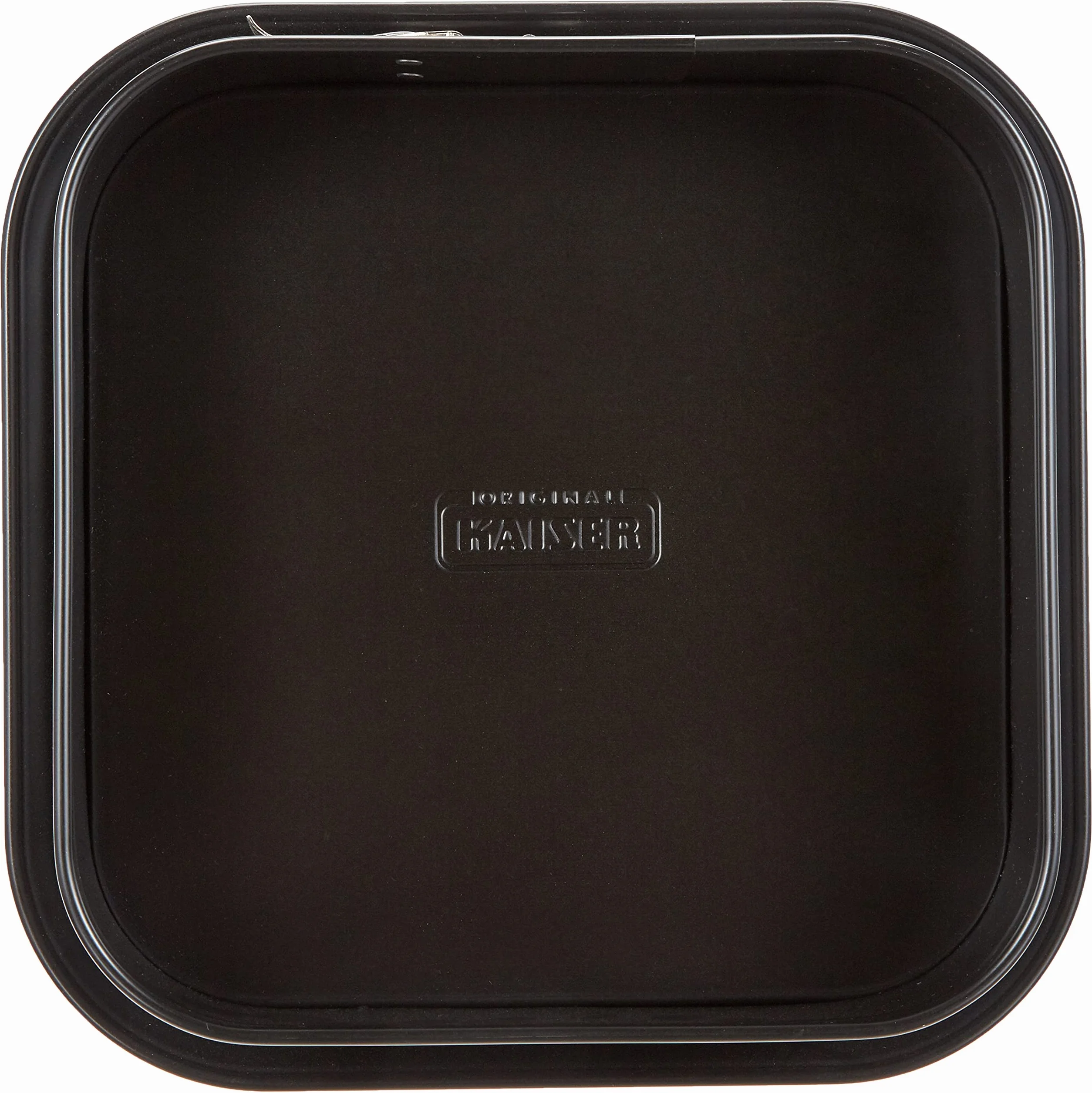 Kaiser 623009 Bake&Take Teglia Quadrata con Chiusura a Cerniera e Campana per Il Trasporto, 24 x 24 cm
