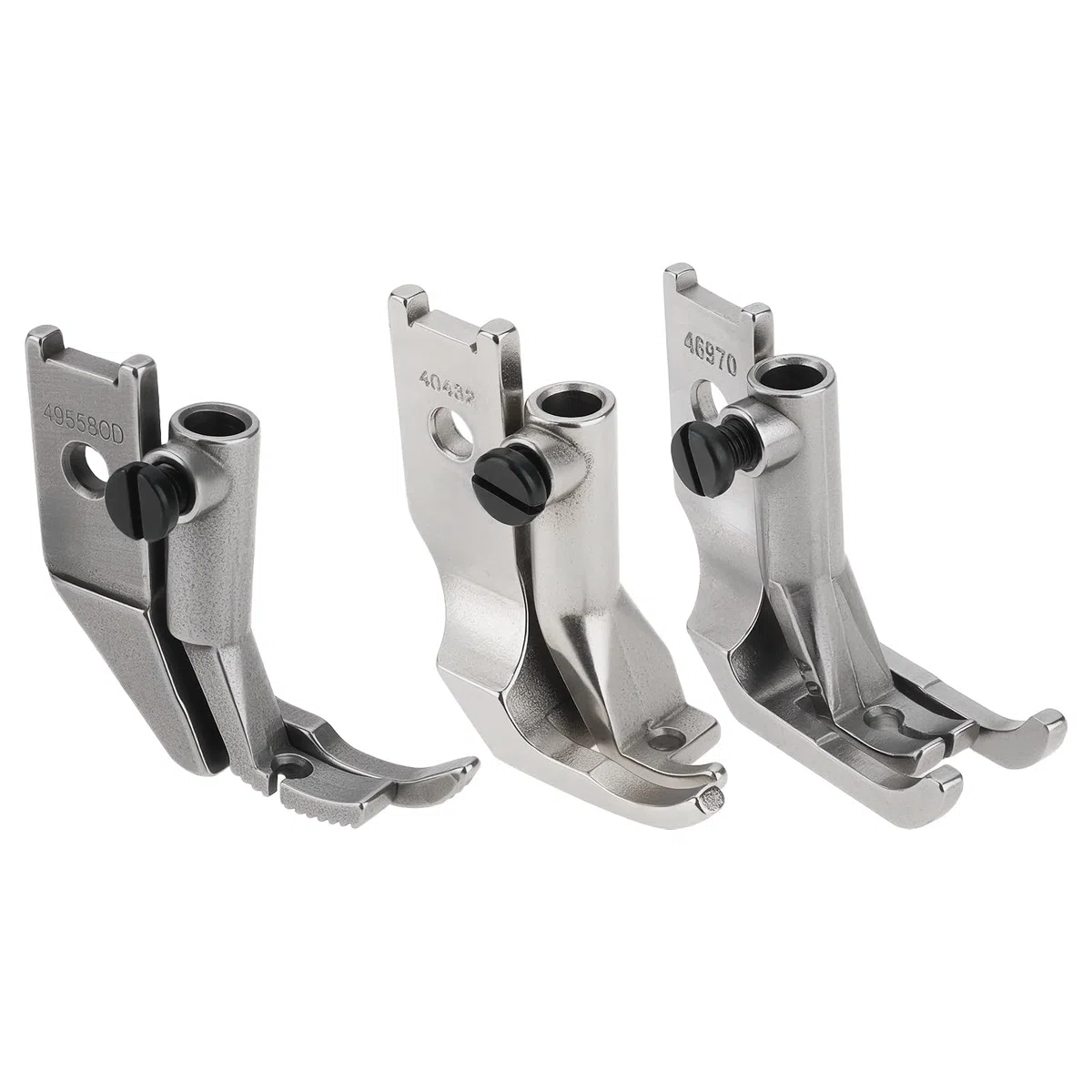 3 Pezzi Piedino Premistoffa Per Macchina Da Cucire Compatibile Con Pfaff 335 145 245 545 1245 OE KP-19029 Piedino Premistoffa Con Doppia Punta Punta Sinistra E Punta Destra