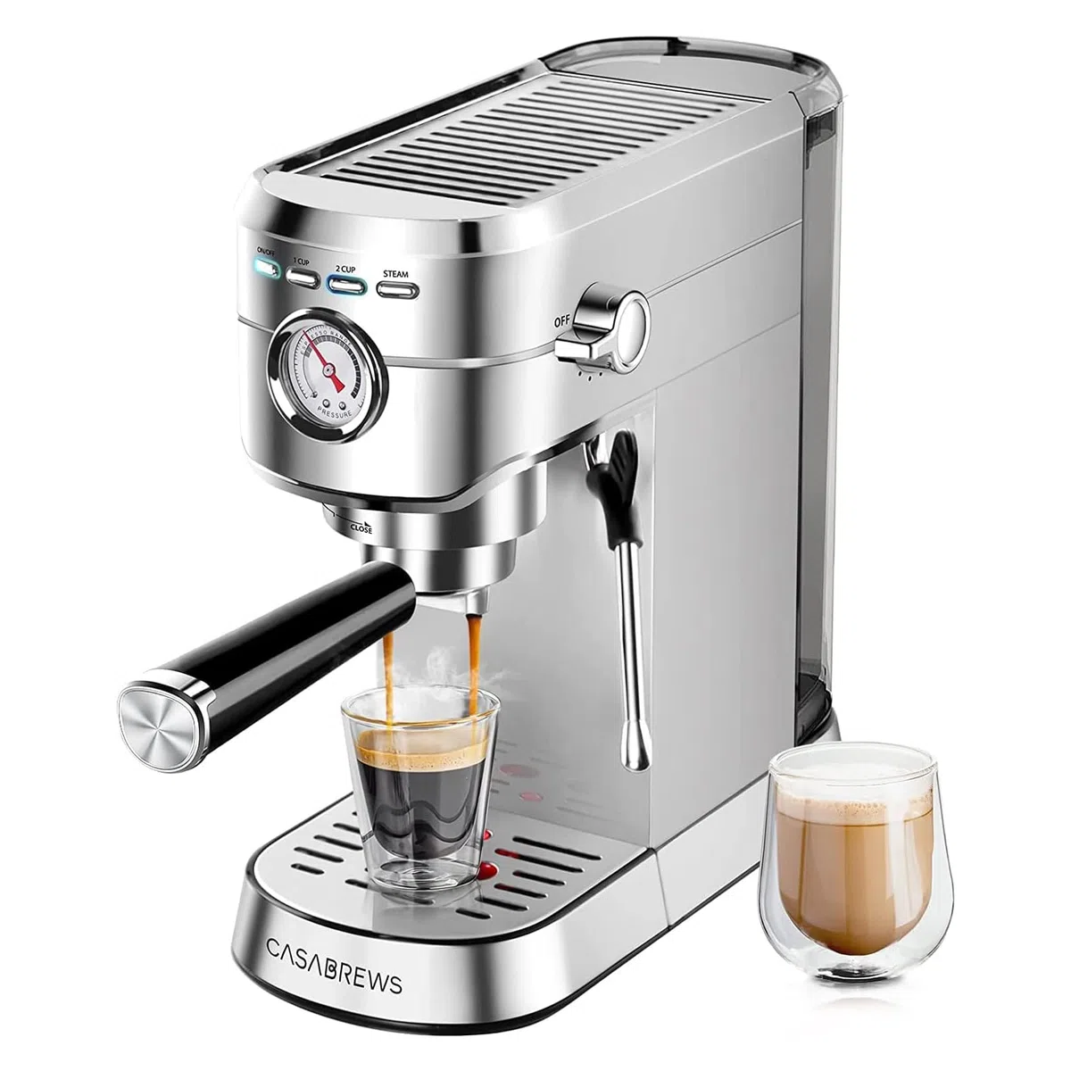 Portafiltro per caffè da 51 mm per macchina per caffè espresso CASABREWS CM5418