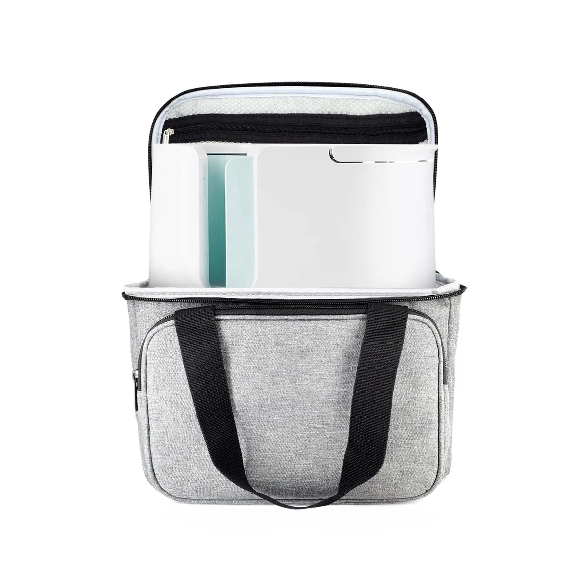 JOYSOG Custodia da trasporto per macchina da stampa Cricut, borsa da viaggio portatile da viaggio (grigia)