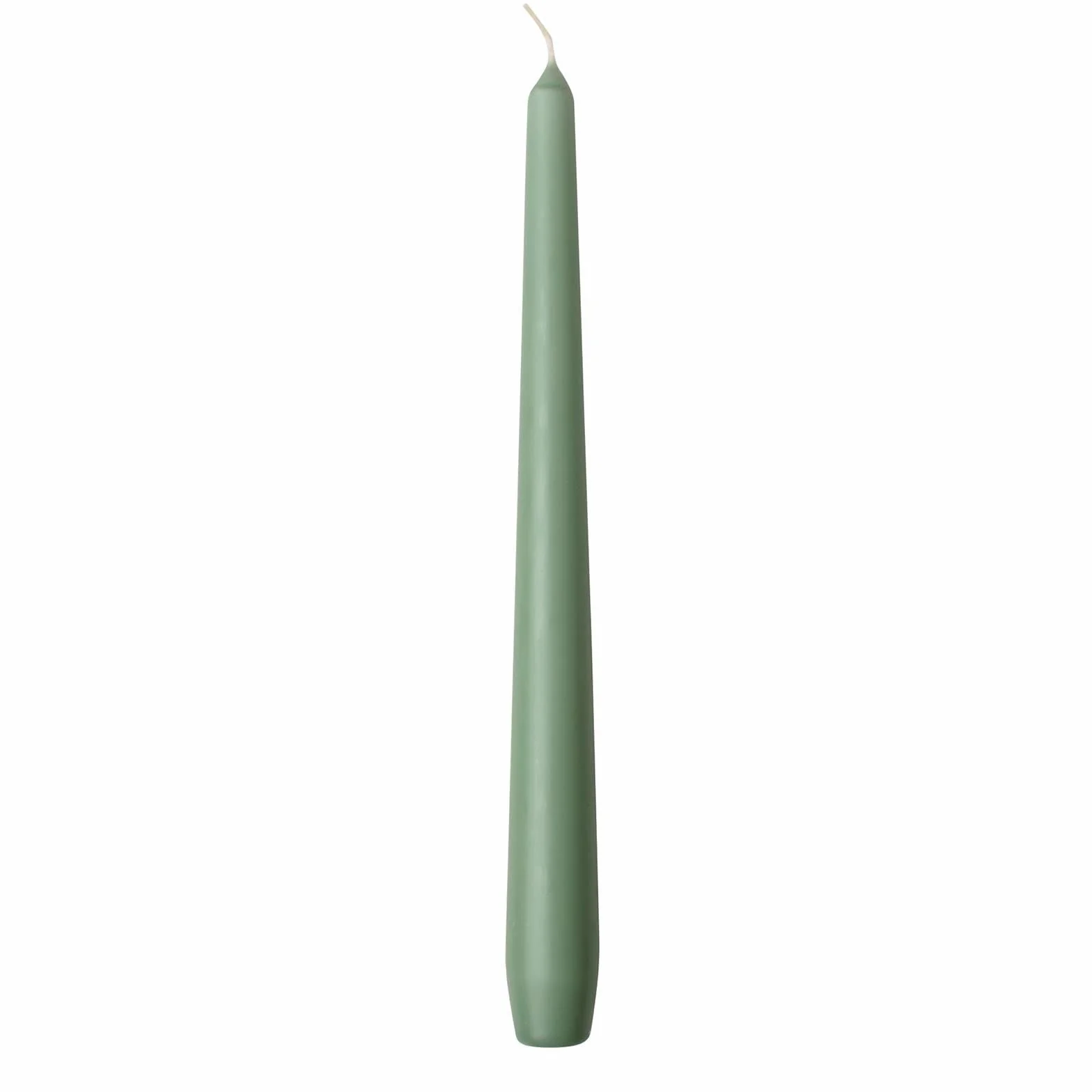 Papstar Candele a punta 88341, diametro 2,2 cm, 25 cm, colore verde giada