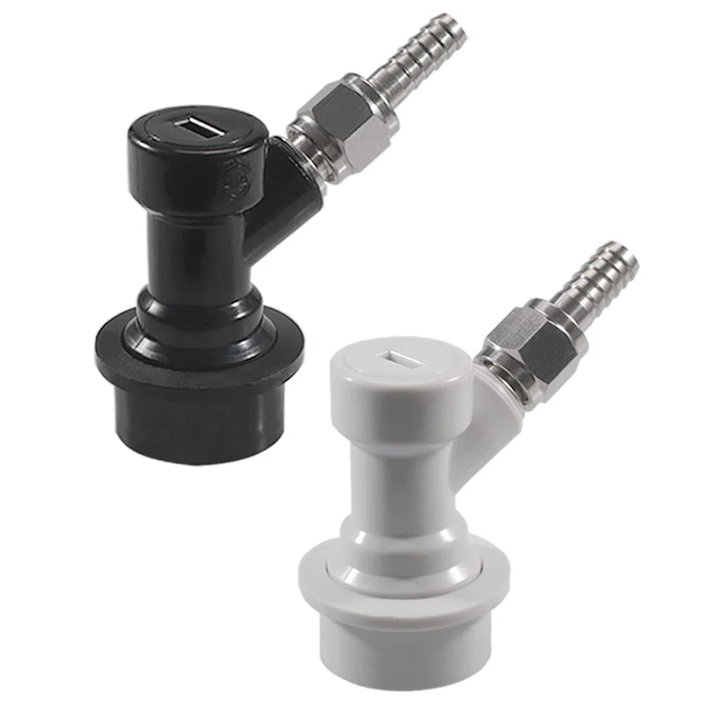 PERA 43178-145684 - Set di 2 dadi girevoli per bloccaggio a sfera MFL con dadi girevoli (2) 5/16 Gas, 1/4 a spinato liquido (confezione da 2)