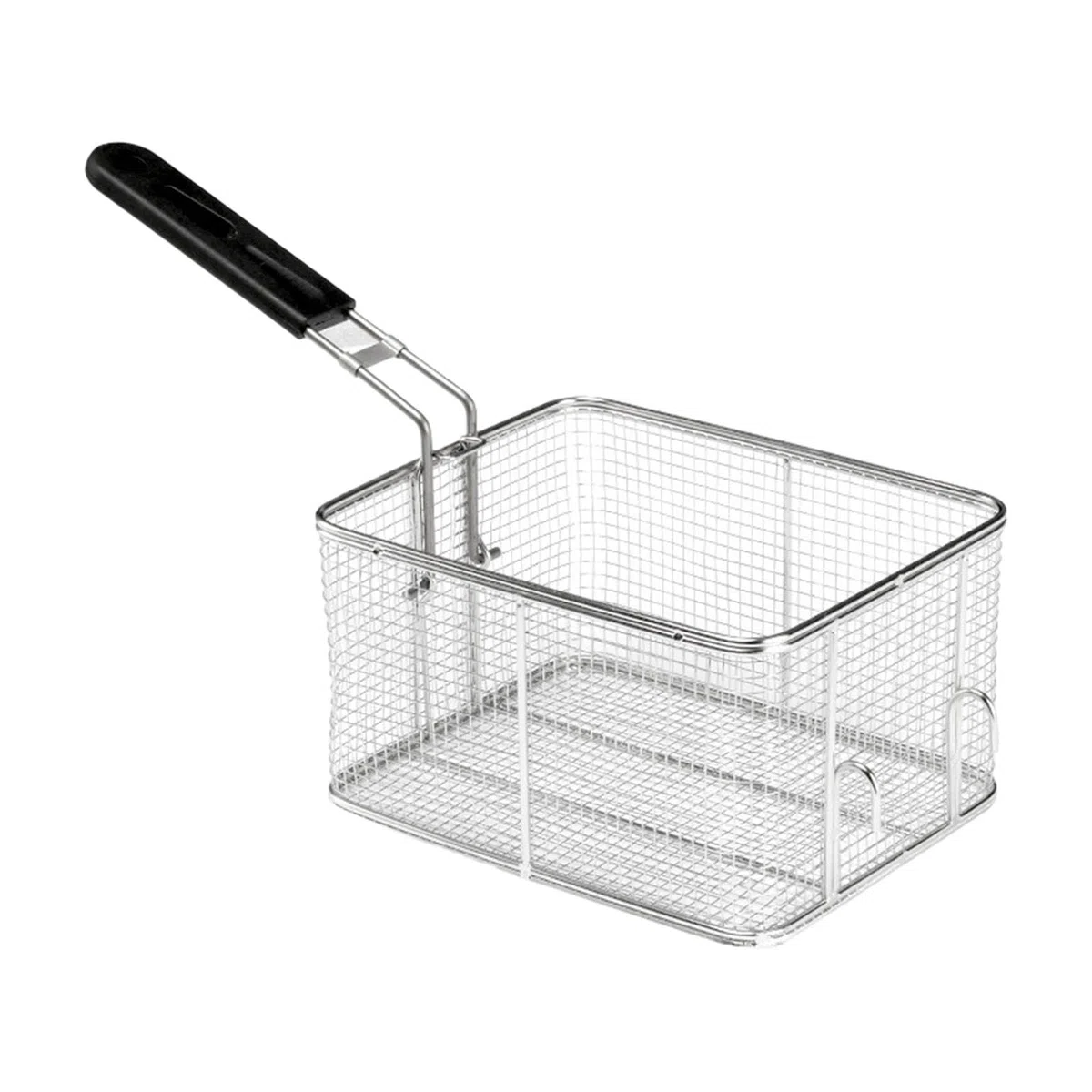 Cestello per Friggere, Utensile Da Cucina Multiuso Cestello Friggitrice Cestino Quadrato in Acciaio Inox per Friggere, Scolare E Sciacquare Le Patate, Stile D