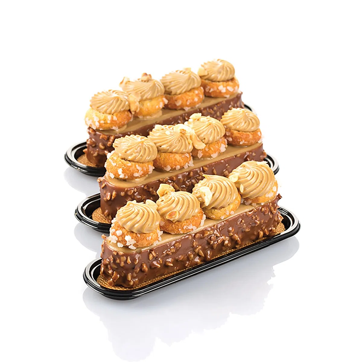 Silikomart Fashion Eclair - Stampo in Silicone 130X25 H 25 MM + 10 VASSOI + Cutter