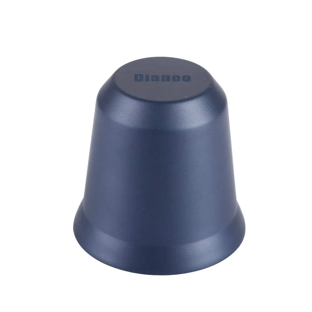 Tazza Di Caffè Tazzine Espresso In Acciaio Inox Doppio Muro Isolato Termicamente Capsula Blu Scuro