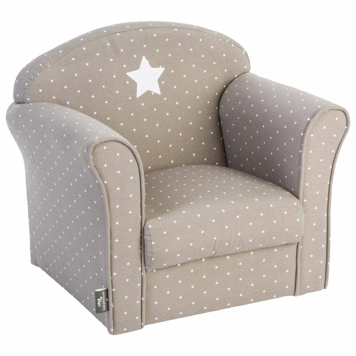ATMOSPHERA CREATEUR D'INTERIEUR - Poltrona per bambini Classique grigio taupe