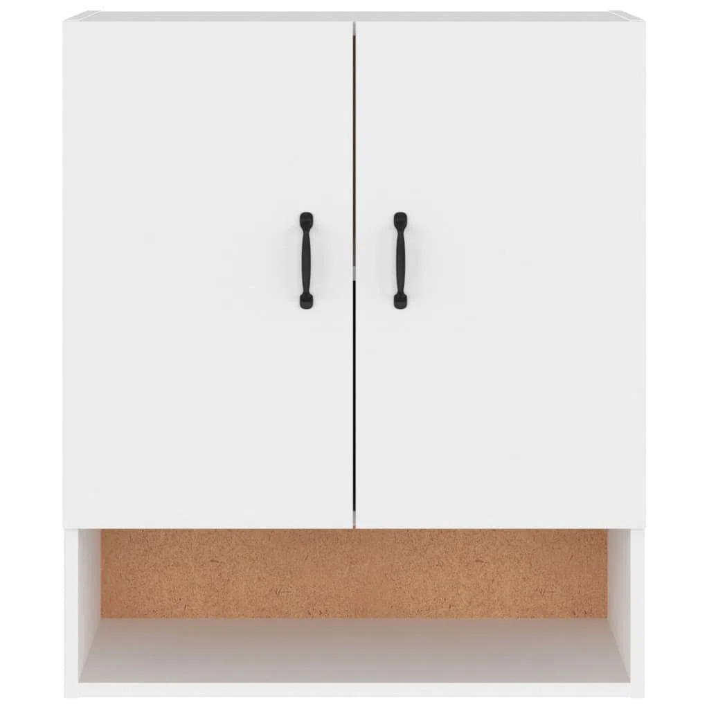 vidaXL Armadietto a Muro Bianco 60x31x70 cm in Legno Multistrato