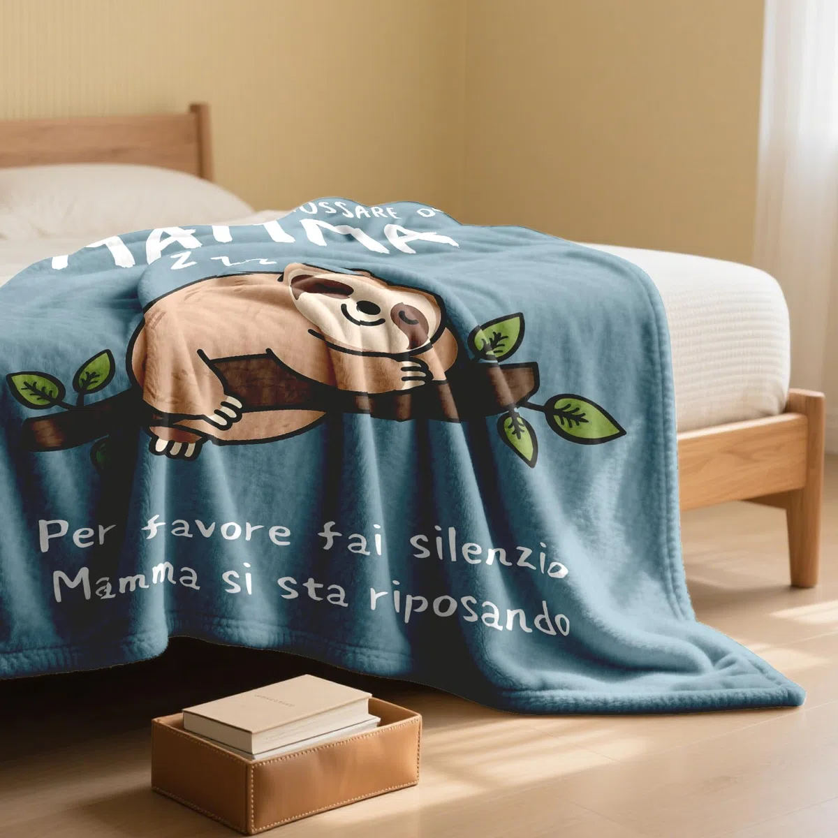 Regalo Festa della Mamma: Coperte per Natale e Compleanno, Regali Figlia/Figlio, 130 x 150 cm