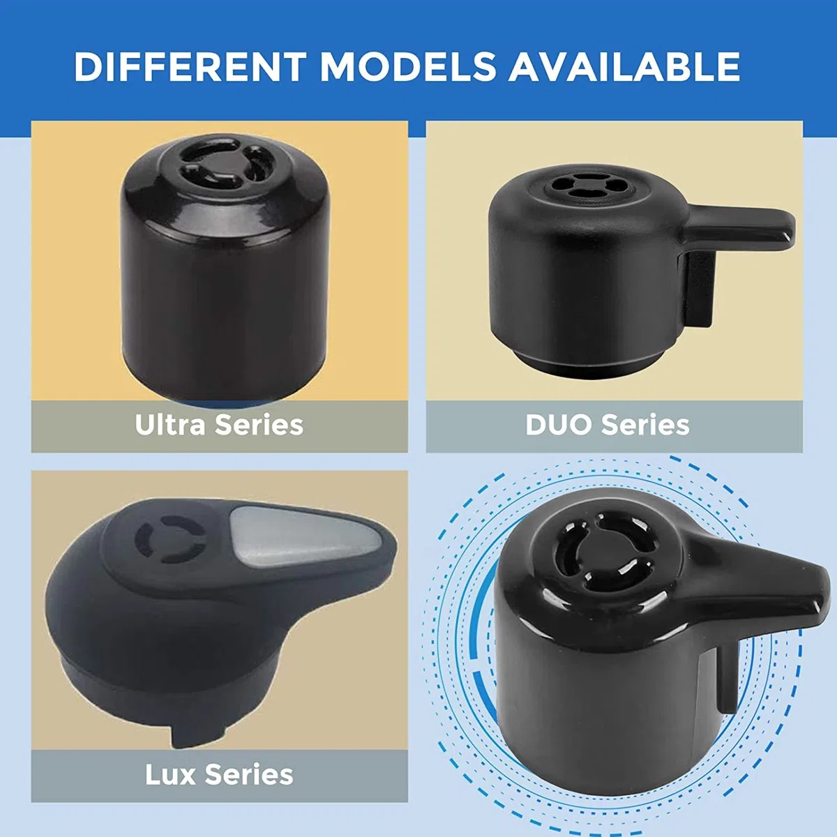 Valvola a vapore per maniglia di rilascio vapore per InstaPot Duo/Duo Plus 3, 5, 6 e 8 Quart, Mini 3 Qt, Duo50 5 Qt, Duo/Duo Plus 60 6 Qt e Duo/Duo Plus 80 8 Qt