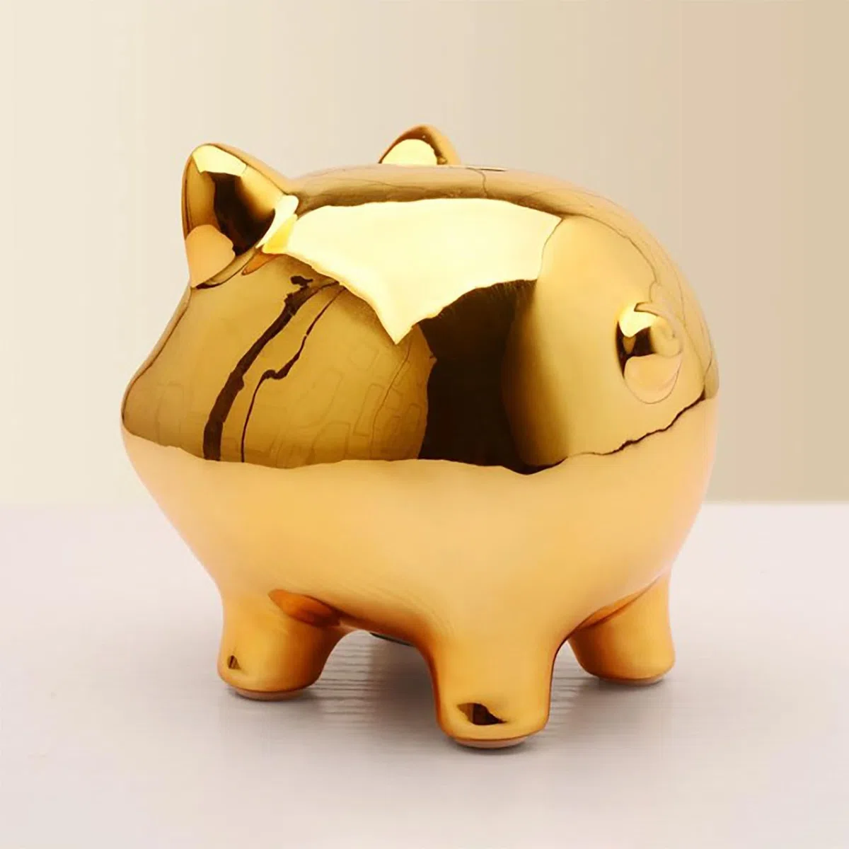 Salvadanaio a Forma di Maialino, Ceramiche Riutilizzabili per Vacanze, Digitale, Piggybank per Banconote, Decorare, Regalo per Bambini a Natale e Compleanni