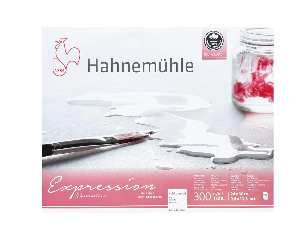 Hahnemuhle Blocco per Acquerello, Bianco, large