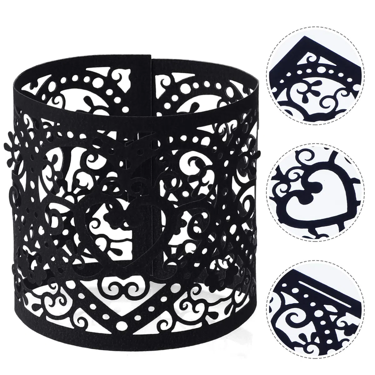 Uonlytech 150pezzi Portacandele Cava Lampade Decorativi Per e Accoglienti Casa Facili Installare Per e Decorazioni Festive