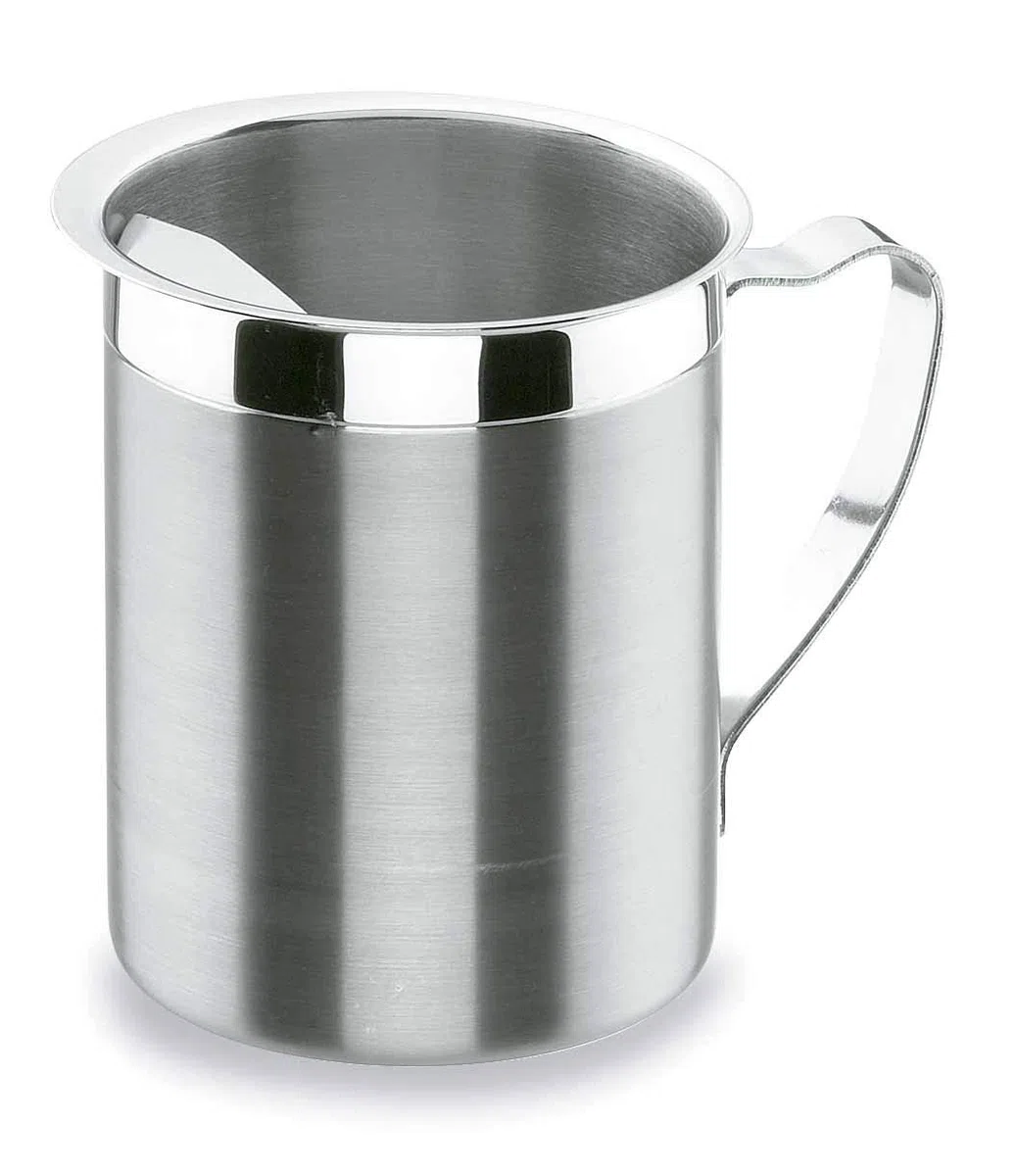 Lacor 62720- Caraffa bombata con Coperchio 2 lt. Inox