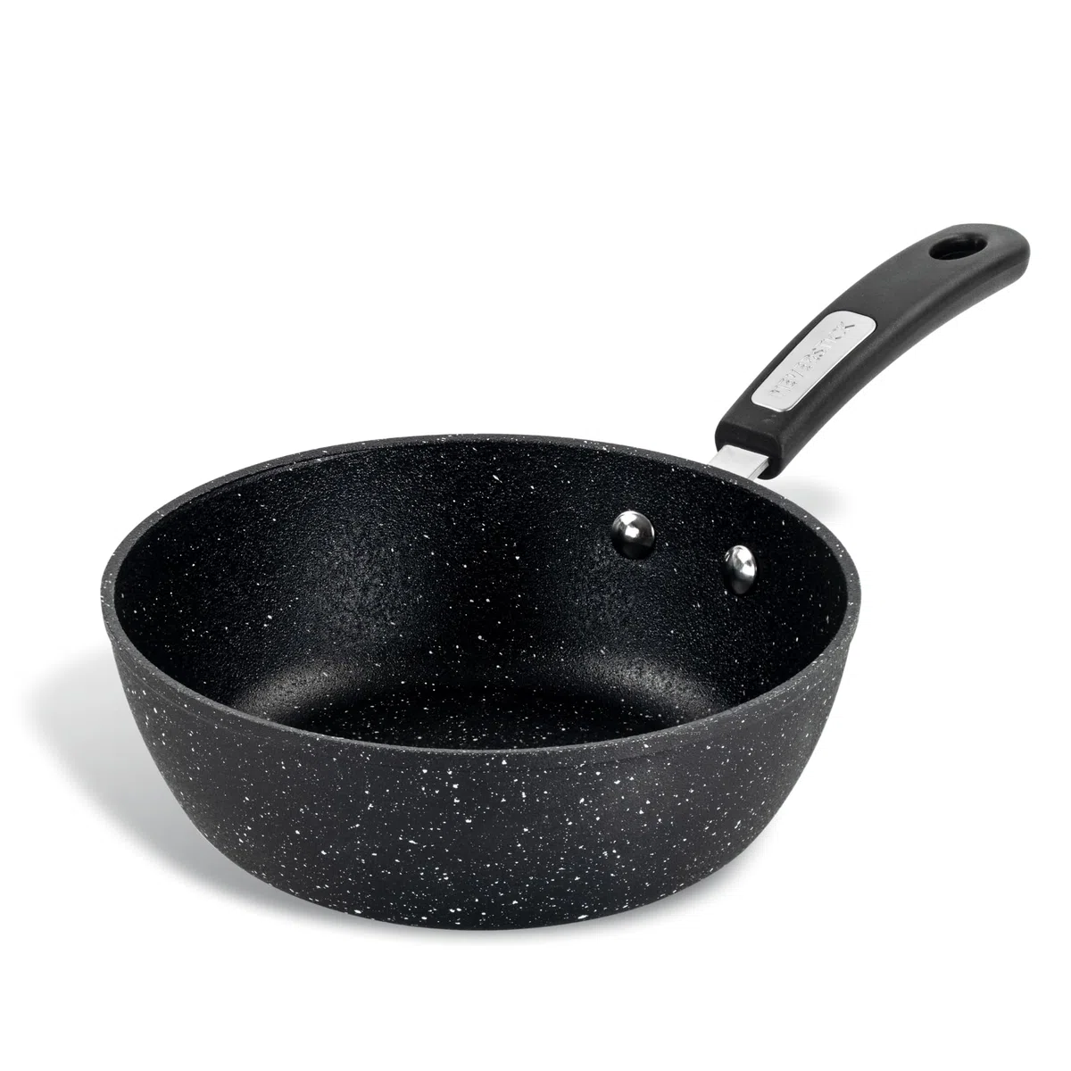 Scoville NEVERSTICK - Padella wok da 20 cm, piccola padella antiaderente, adatta a tutti i piani cottura, compresi quelli a induzione, manico Cool-Touch, lavabile in lavastoviglie, senza PFOA,