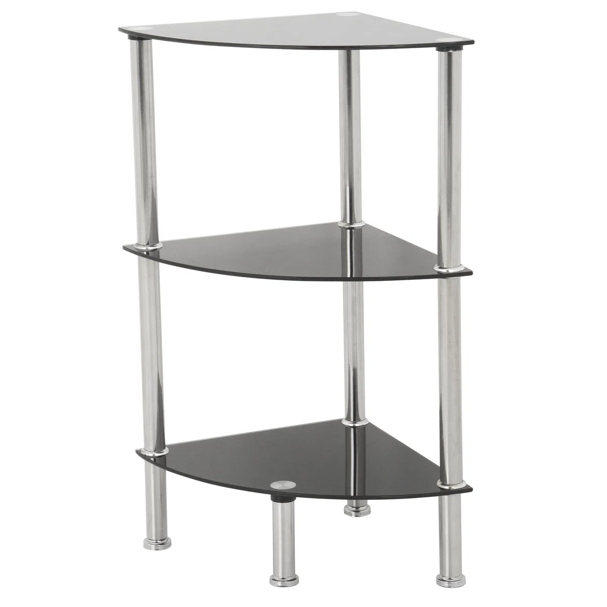 KING Moderno scaffale ad Angolo mensola Bagno Rack Storage System vetrina