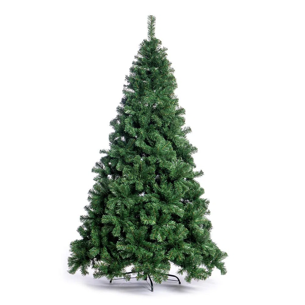 Nataland Albero di Natale Artificiale Verde Modello Gran Sasso Altezza 180 Cm, Abete Super Folto con Effetto Realistico e Rami Con Aghi Anticaduta