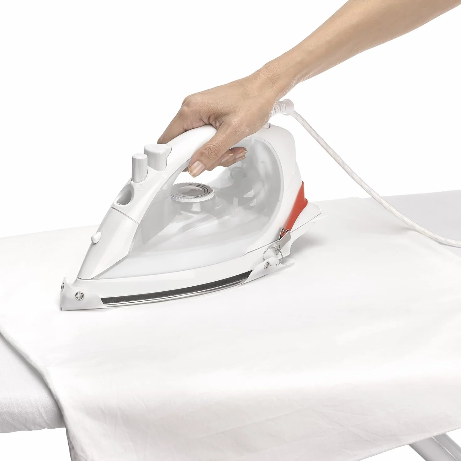 Rayen | Suola protettiva per stirare | Plank Sole | Protezione del tessuto | Miglioramento della circolazione del vapore | Supporto rinforzato | Vestibilità in silicone | Anti-ustione e anti-lucidità