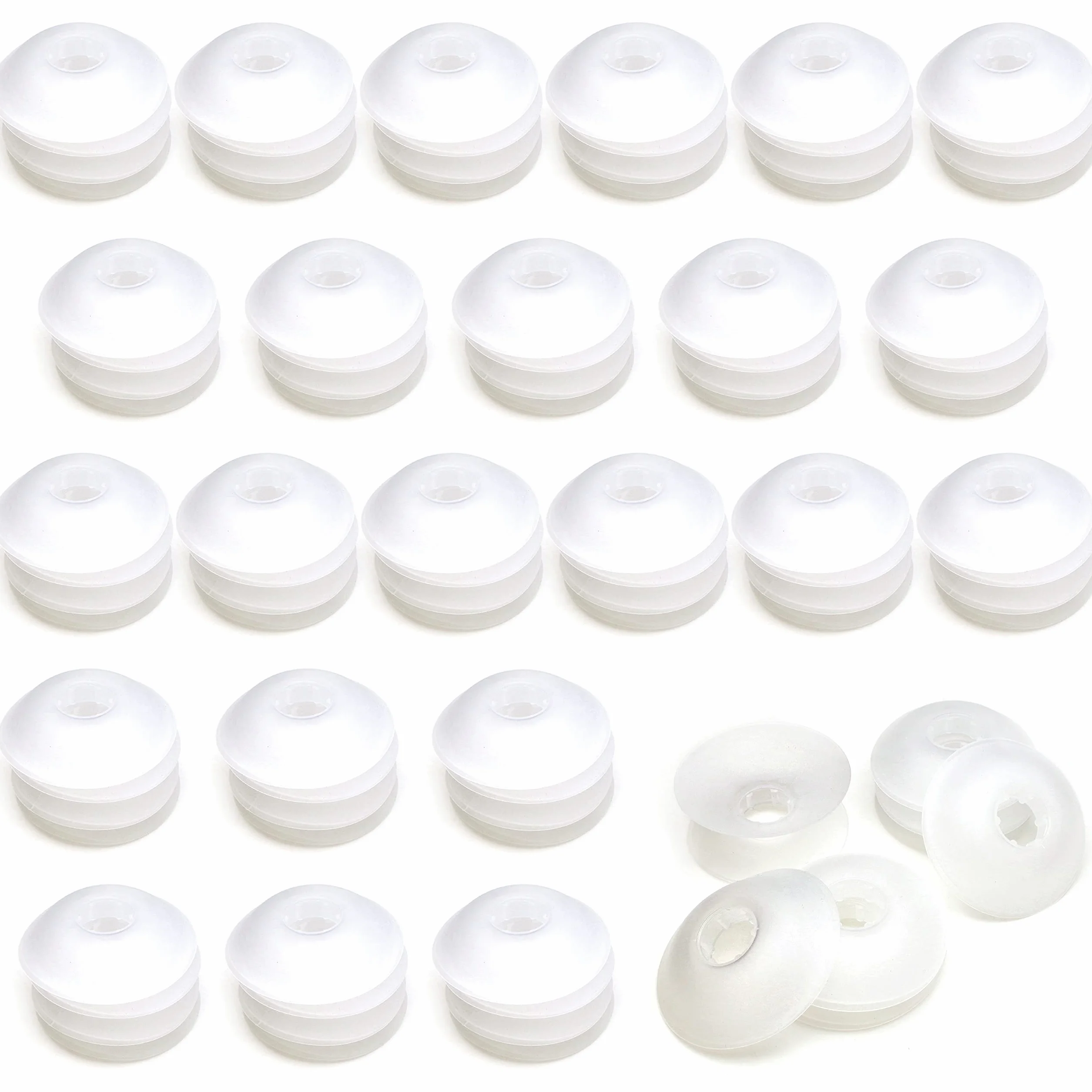 The Beadsmith Bobine di filo anti-groviglio, organizer per corde, ideale per kumihimo o gestione dei cavi (6,3 cm, set da 50)