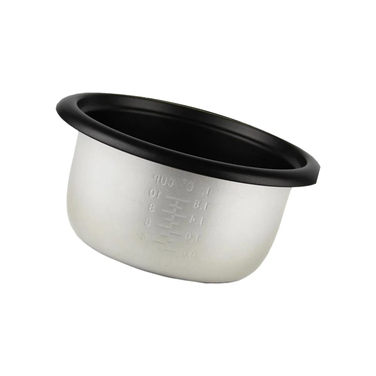 Pentole antiaderenti Ricambio per Cucina Alimenti Fodera per cuociriso Fodera per cuociriso in Alluminio Contenitore Interno Pentole Resistente Sostituzione pentole antiaderenti
