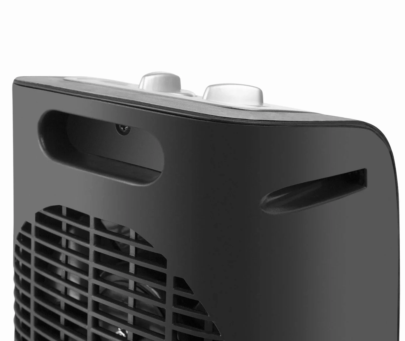 Orbegozo CR 5017, termoventilatore, 1500 W, 2 livelli di potenza, termostato regolabile, sistema di protezione dal surriscaldamento, spia di alimentazione, posizione ventola, nero