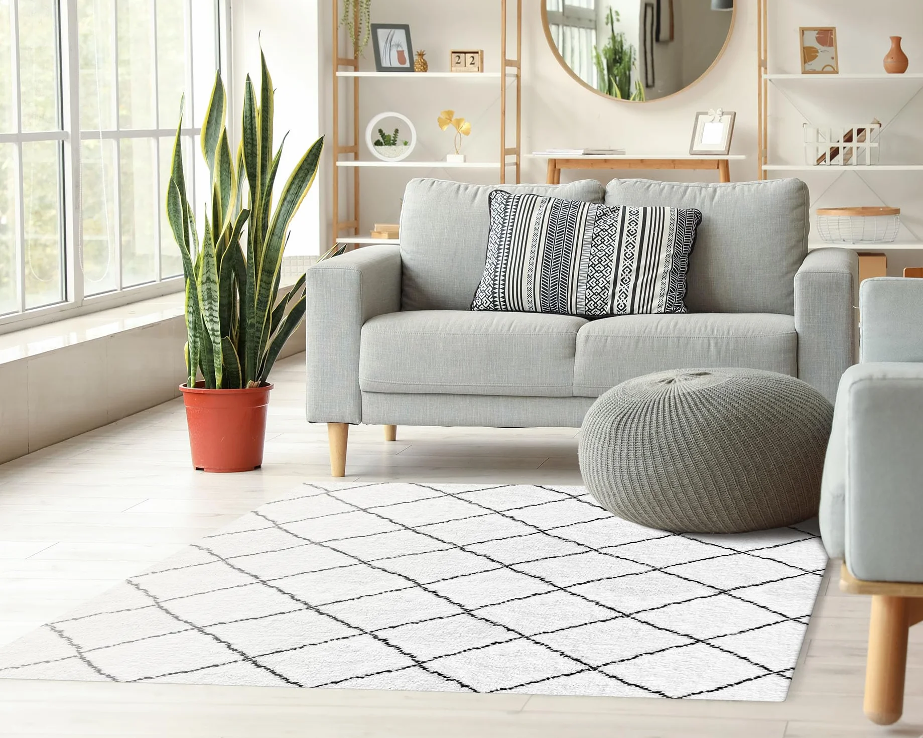 Panorama Tappeto in Vinile - Modello Sahara80x250 cm - Varie Dimensioni - Tappeti da Cucina, Corridoio e Soggiorno