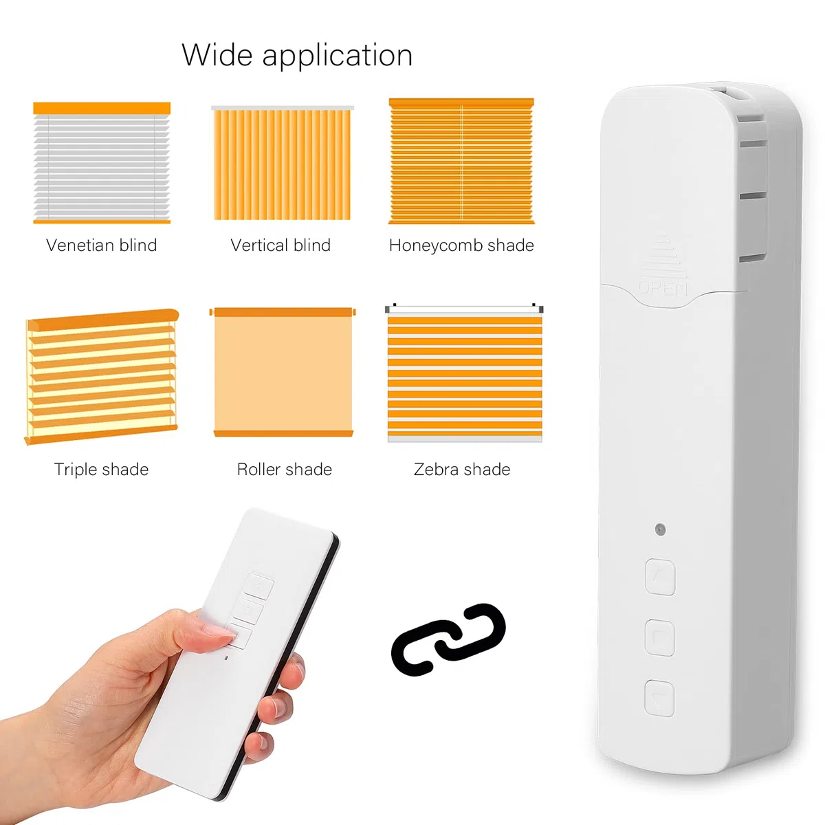 Tuya WIFI M515EGWT Motore per tende con perline Smart Draw Smart Home Vita domestica Hotel Motori per tende elettriche Controllo APP mobile Telecomando Controllo vocale Silenzioso Compatibile