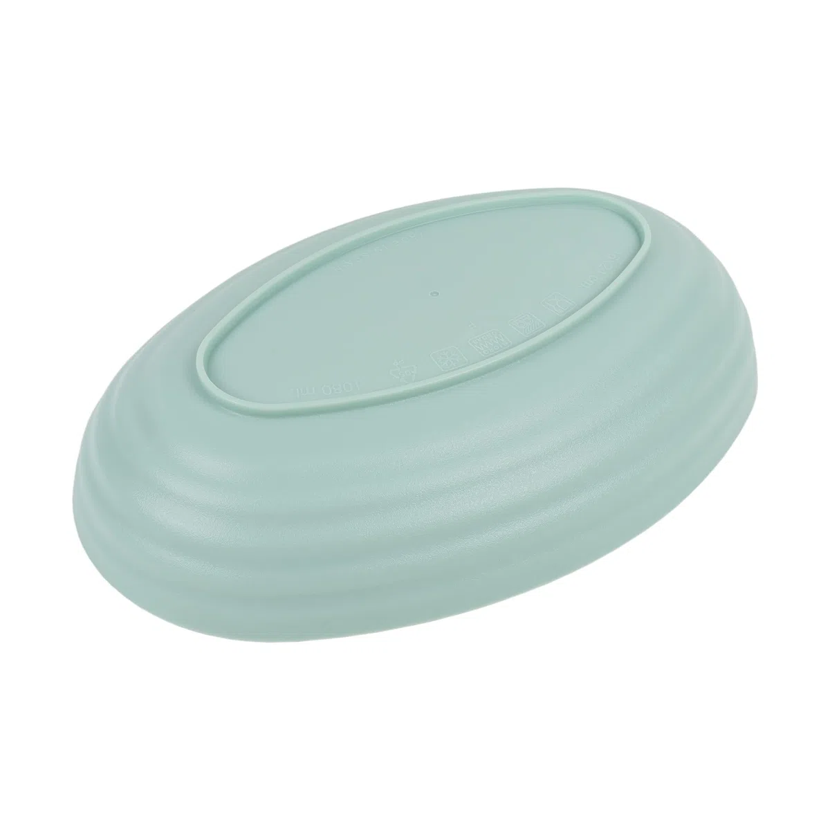 Cofan Pirofila ovale stile giapponese | Verde acqua | Dimensioni: 24 x 16 x 5,5 cm