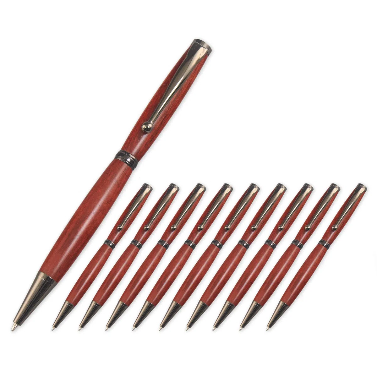 Valman Kit di 30 penne per tornitura del legno sottili (oro)