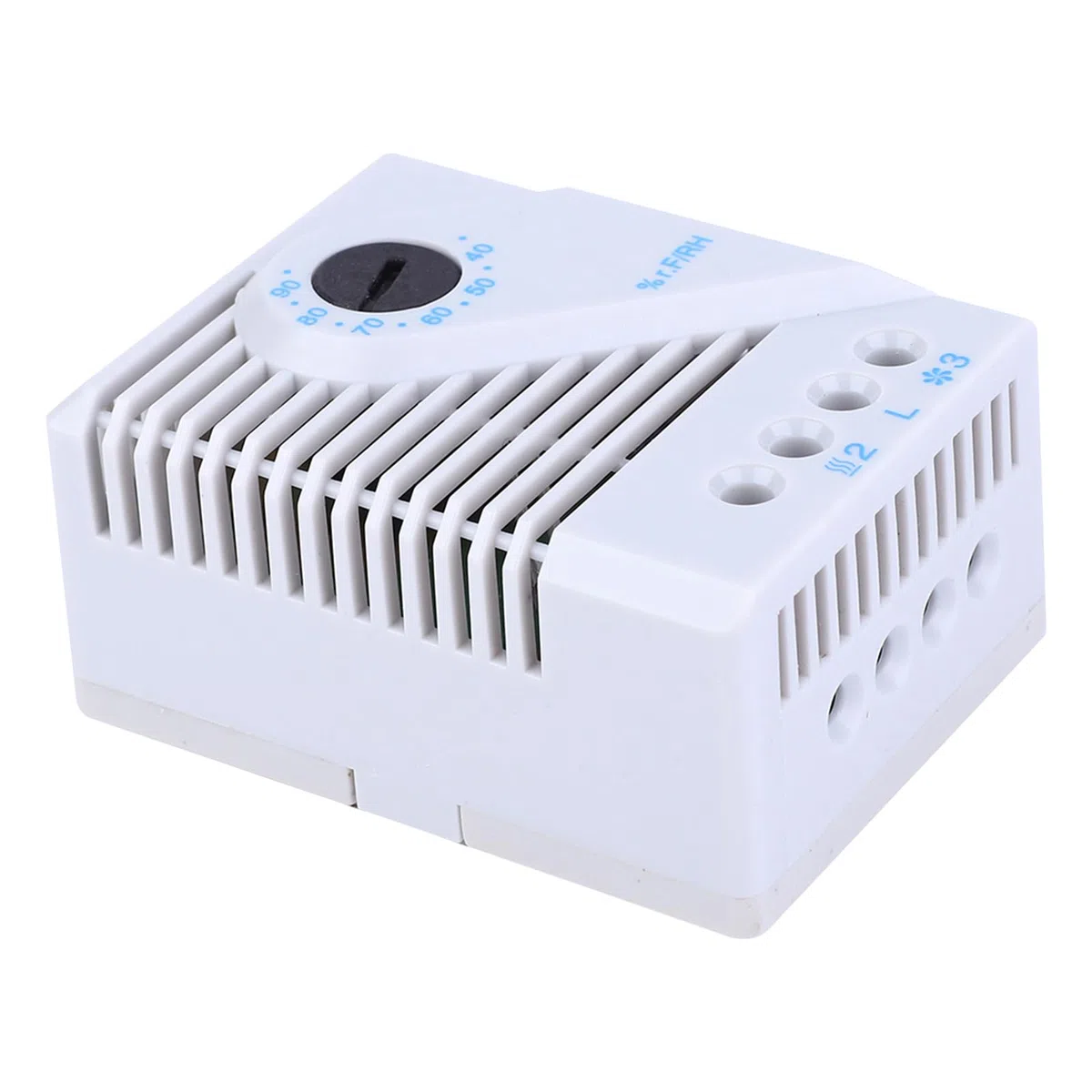 MFR012 Regolatore di umidità con Custodia in Materiale PC per Regolatore di umidità per Mobile TV, Slot per Guida Posteriore Terminale a 2-3 Poli, Elevata Resistenza Meccanica,
