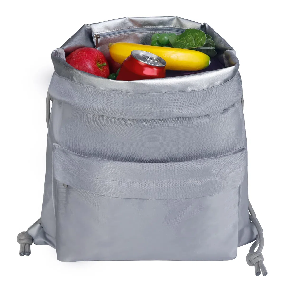 Moyad Borsa Frigo Grande Zaino Termica Porta Pranzo Refrigerante Isolamento Impermeabile Lunch Bag Mantiene Il Cibo Caldo o Freddo per Uomo Donna, Grigio