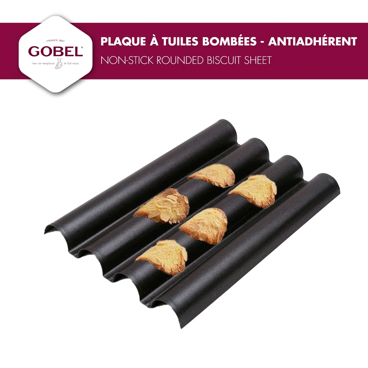Gobel, Placca ondulata antiaderente