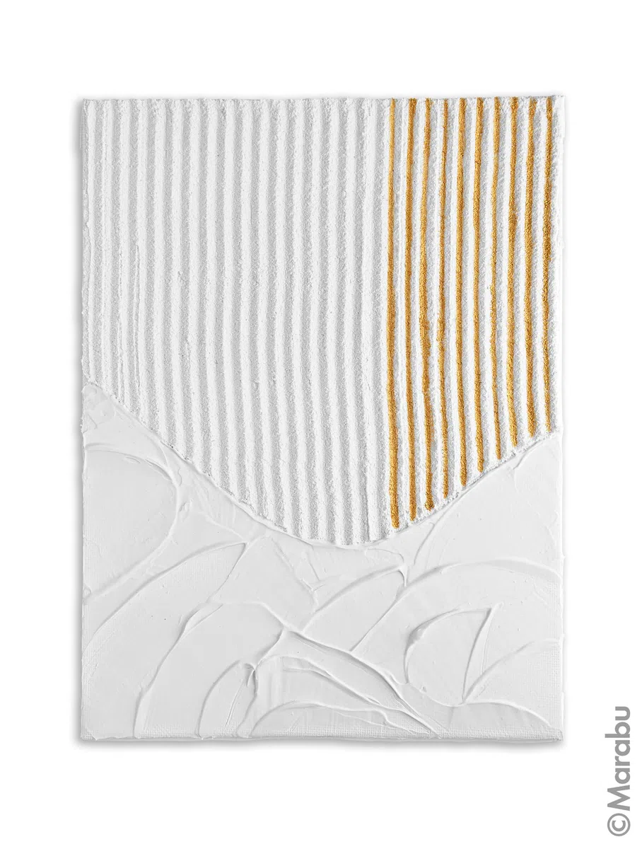 Marabu Set di paste acriliche STRUCTURED ART con spatola, coltello da pittura e cartone da colorare, set da pittura per mixed media, art journaling, spatole, ecc., 120200000088