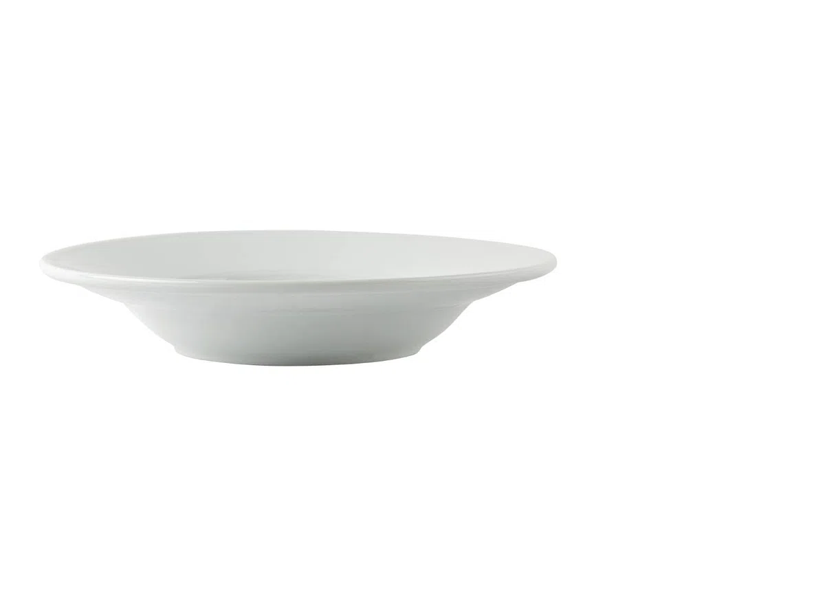 Athena Hotelware - Ciotola da zuppa con bordini, CC214, dimensioni: 23 cm (Confezione da 6).