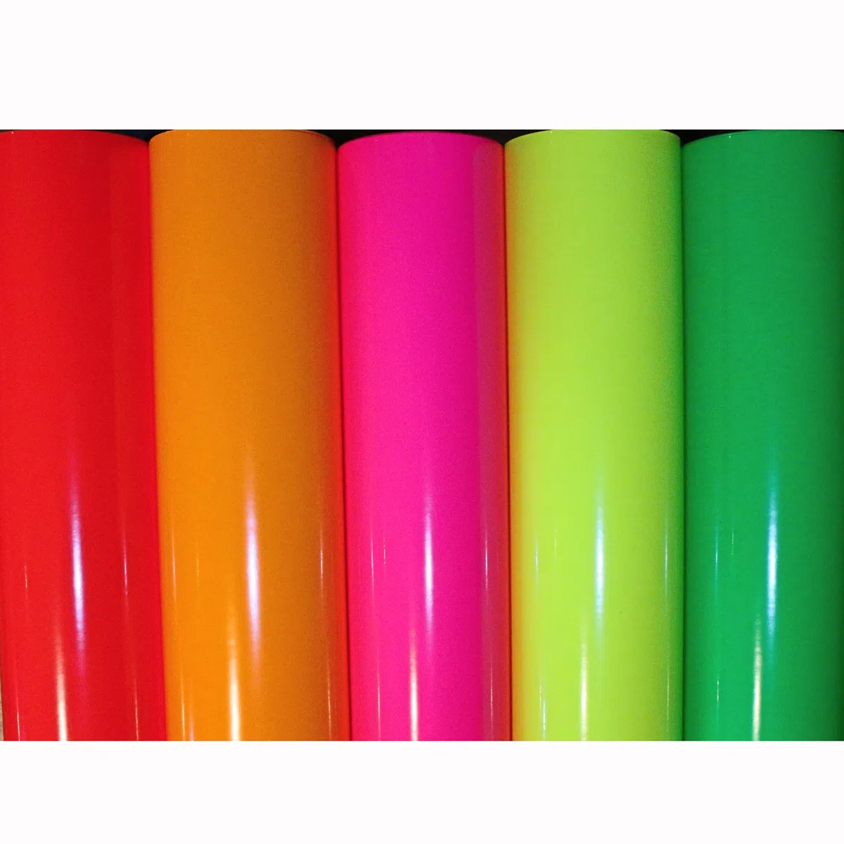 Finest Folia Neon 6510 - Pellicola adesiva fluorescente per plotter (giallo fluo 29, 300 x 31 cm)