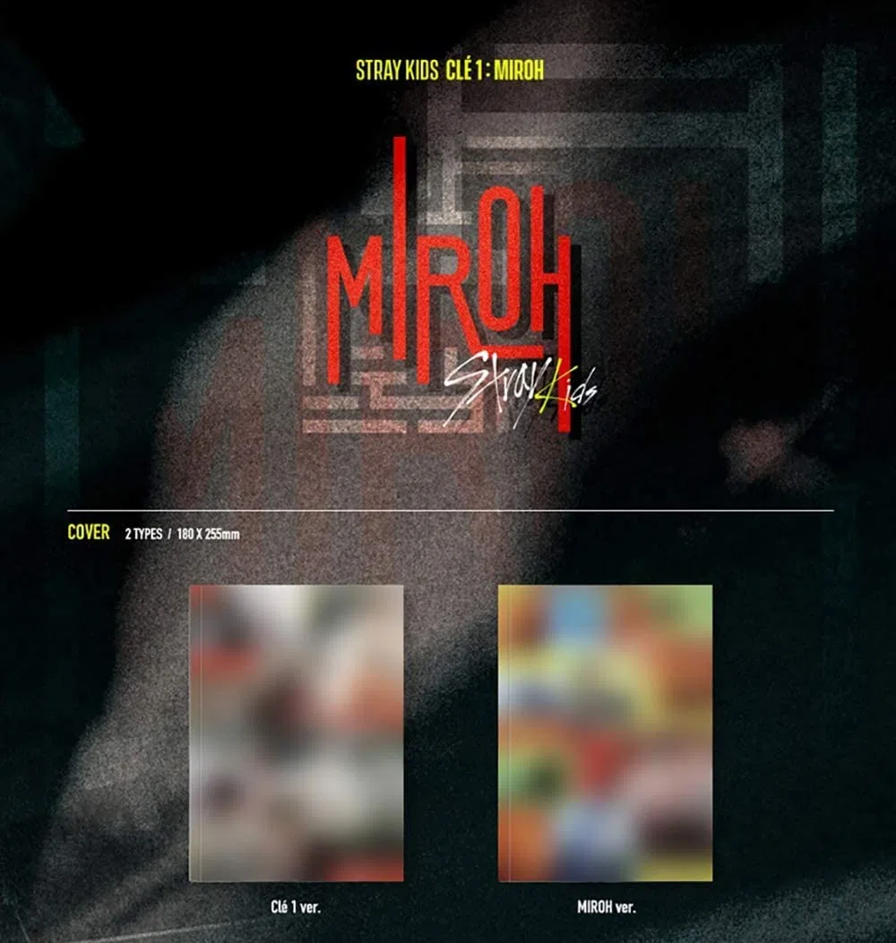 STRAY KIDS SKZ - 4TH MINI ALBUM CLE 1 : MIROH, [CLE 1 VERSION]