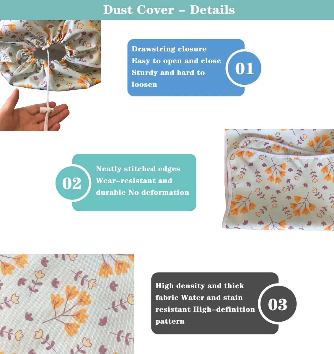 Protezione antipolvere per asse da stiro,Impermeabile/Resistente Agli Insetti/Alle Macchie - Accessori, Pieghevole - Copriasse da Stiro, Design all-Inclusive - Copripolvere (167 * 63 Cm)