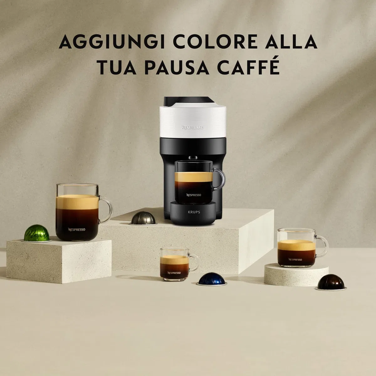 Krups Nespresso Vertuo Pop XN9201 - Kaffeemaschine