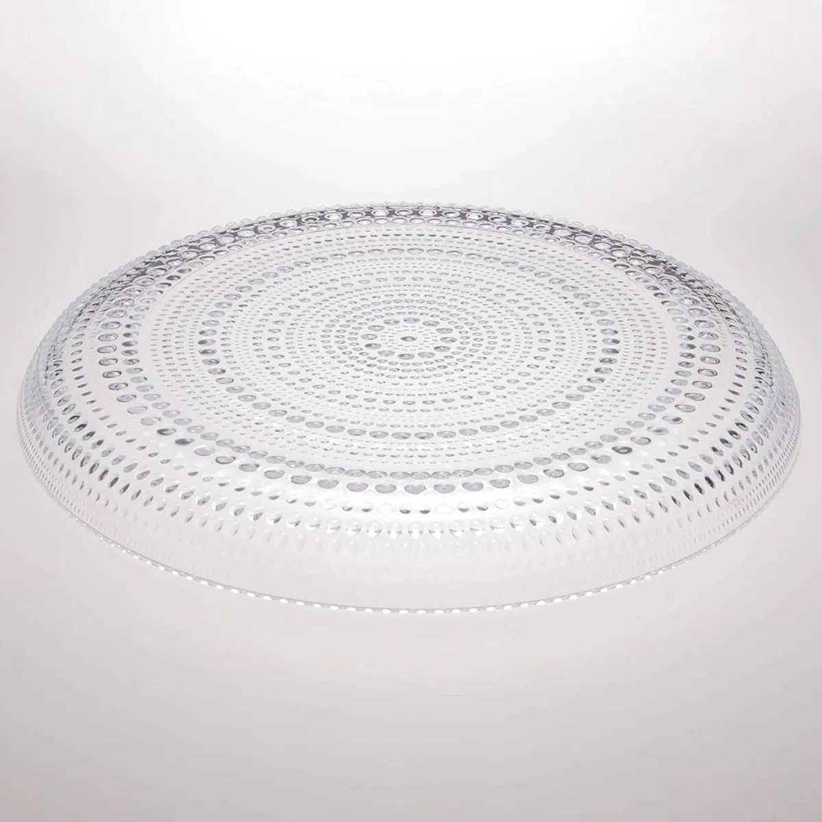 iittala 1007057 Kastehelmi 6 Piatto Piano, 6 pezzi, Trasparente
