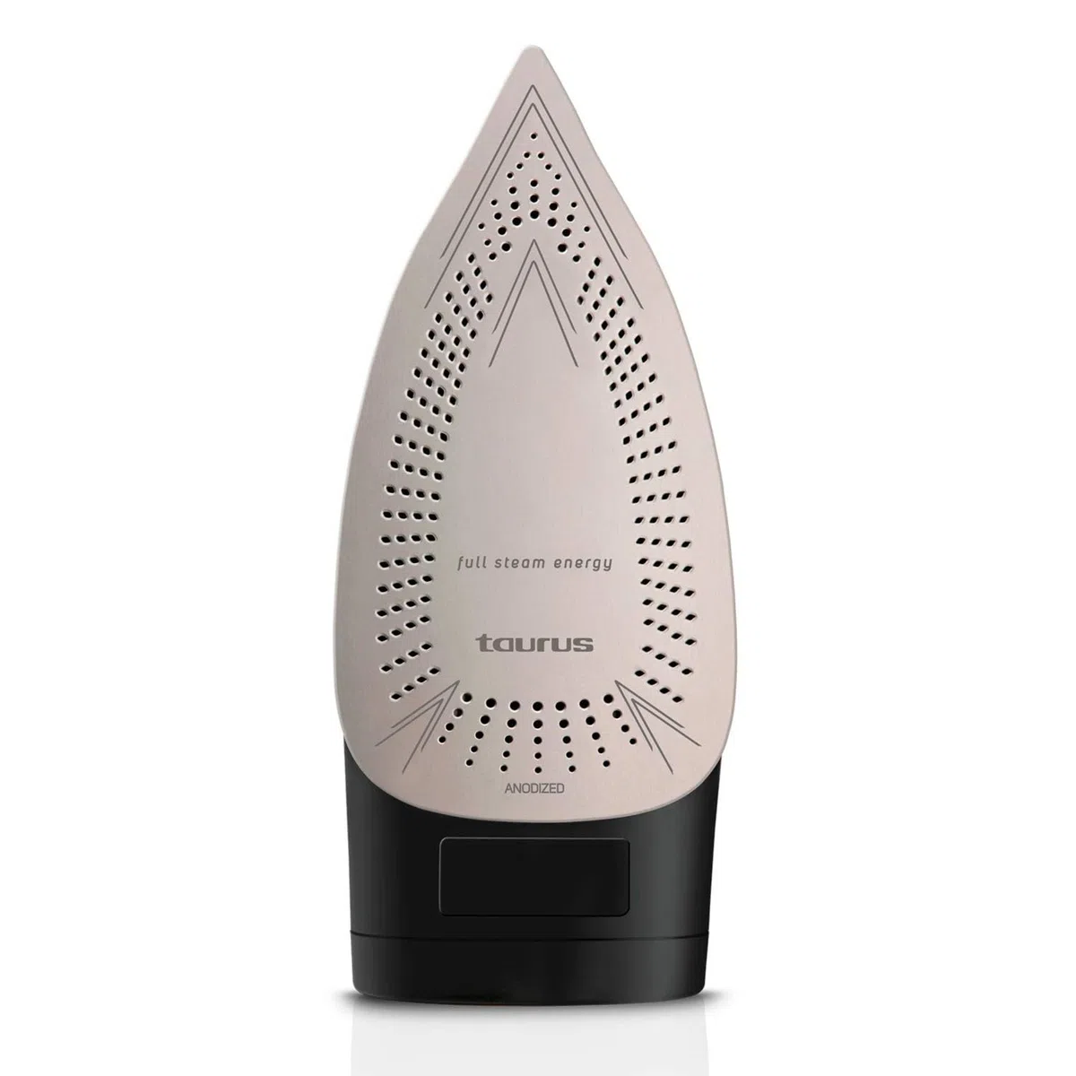 Taurus – Ferro da stiro a vapore Geyser Eco 3000,3000W,Colpo vapore 200 g/min,Punta di precisione,Regolazione vapore e temperatura,Piastra anodizzata ultra scorrevole,Nero