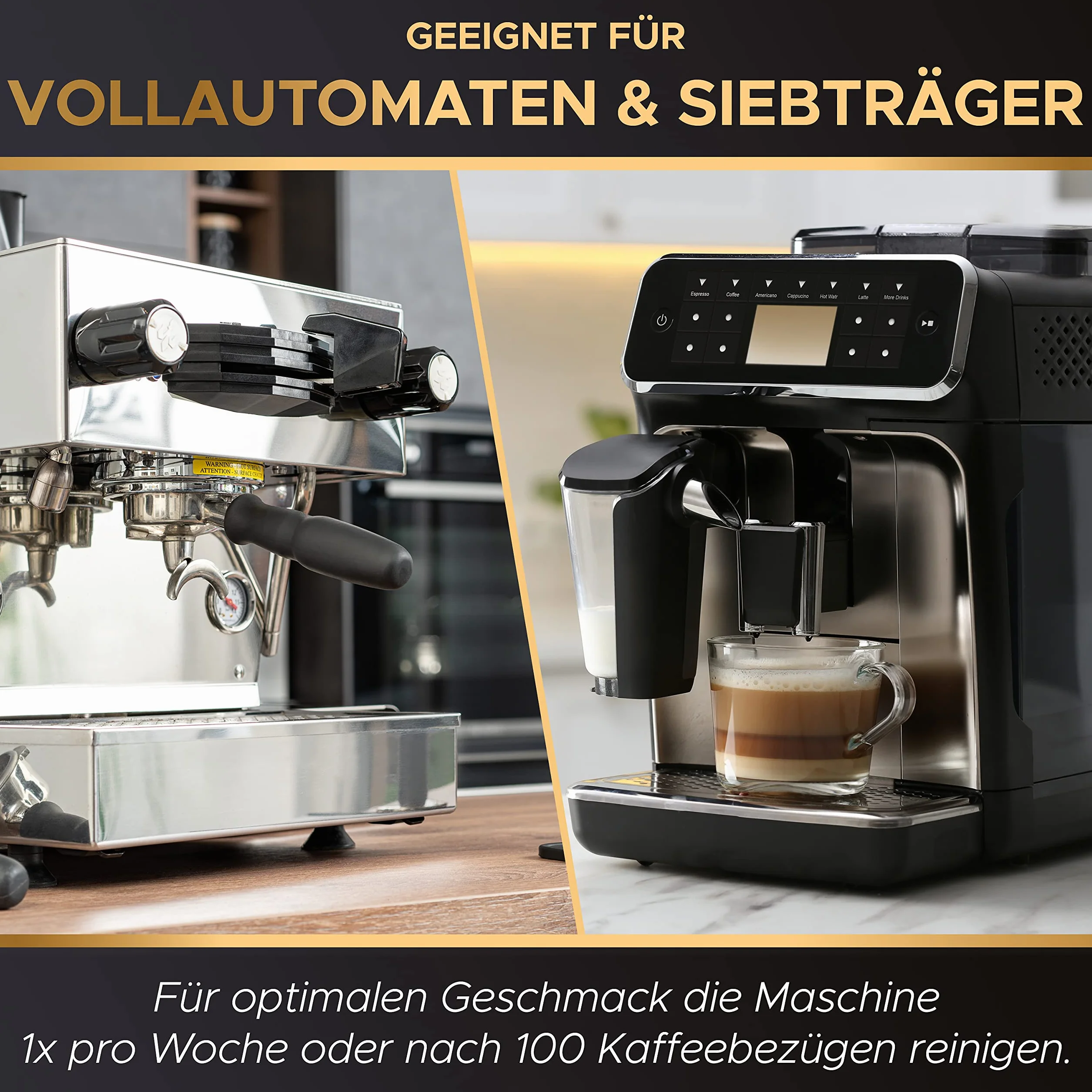 Barista Legends Care Line - Compresse di pulizia per macchine completamente automatiche e portafiltro – 200 pezzi
